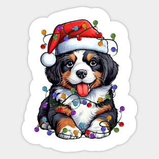 Christmas Puppy Sticker